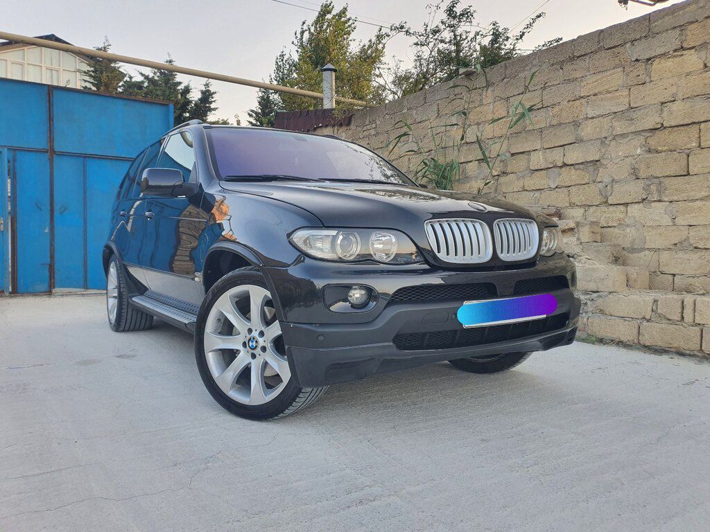 BMW X5, 4.4 L, 2006 il, 390 579 km — Avtomobillər, Bakı (5)