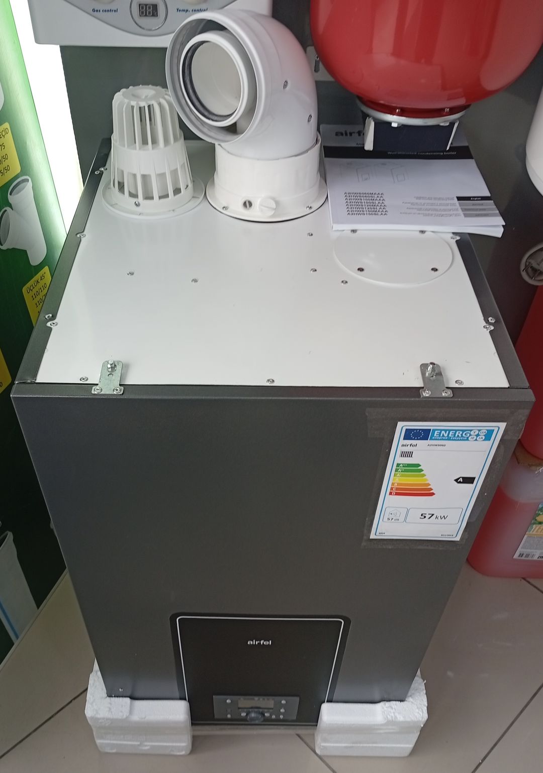 Airfel Divar Tipli Qazan 60-150 kw — Heatpro Wallhang — Kombi, qazanca və su isitici təmiri, Bakı (8)