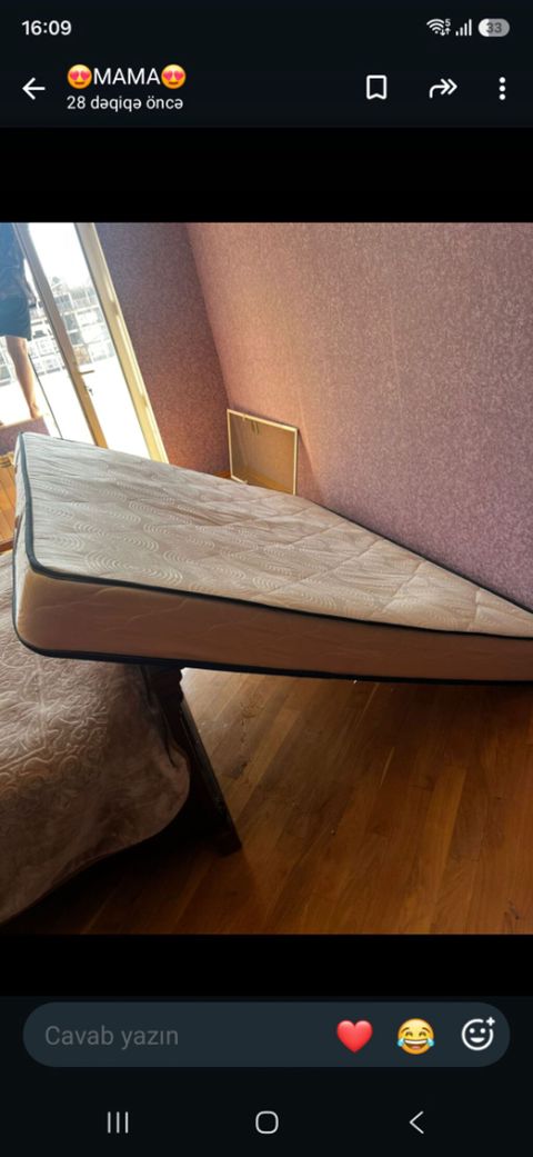 İşlənmiş, Ortopedik matras, İki nəfərlik — Bakı