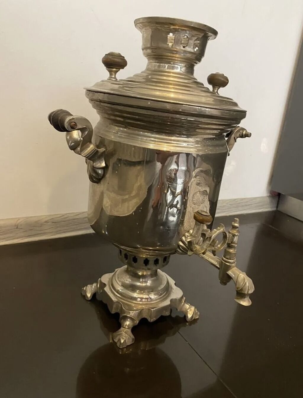 Qədim samovar, 1900 il, Vəziyyəti: Yaxşı — Mallar, Bakı (2)