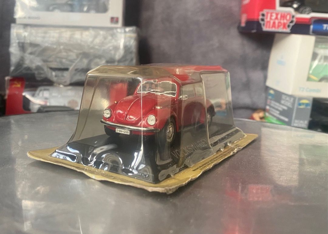 Коллекционная модель Volkswagen Käfer Red 1965 — Kolleksiyalar, Bakı (2)
