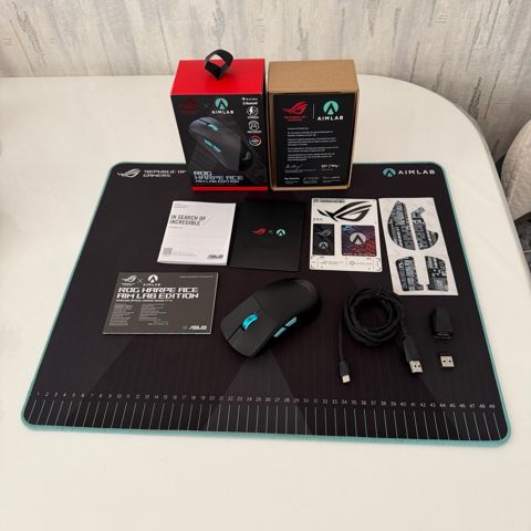 ASUS ROG Harpe Ace + Hone Ace Aim Lab oyun dəsti — Bakı