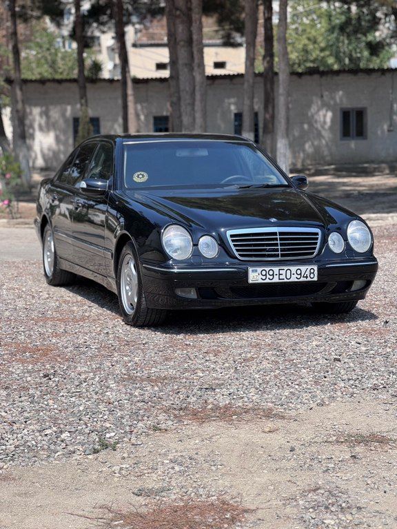 Mercedes E 200, 2.2 L, 2001 il, 426 352 km — Avtomobillər, Sumqayıt (5)