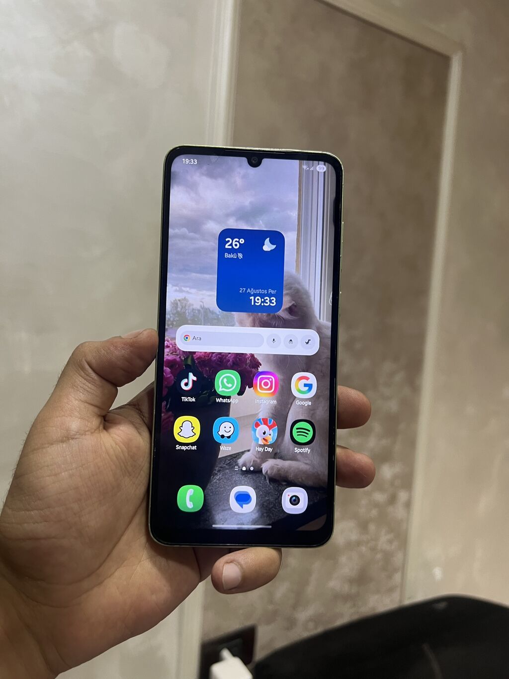 Samsung Galaxy A05, 64 GB, rəng - Yaşıl, Sensor, Face ID — Samsung, Bakı (6)