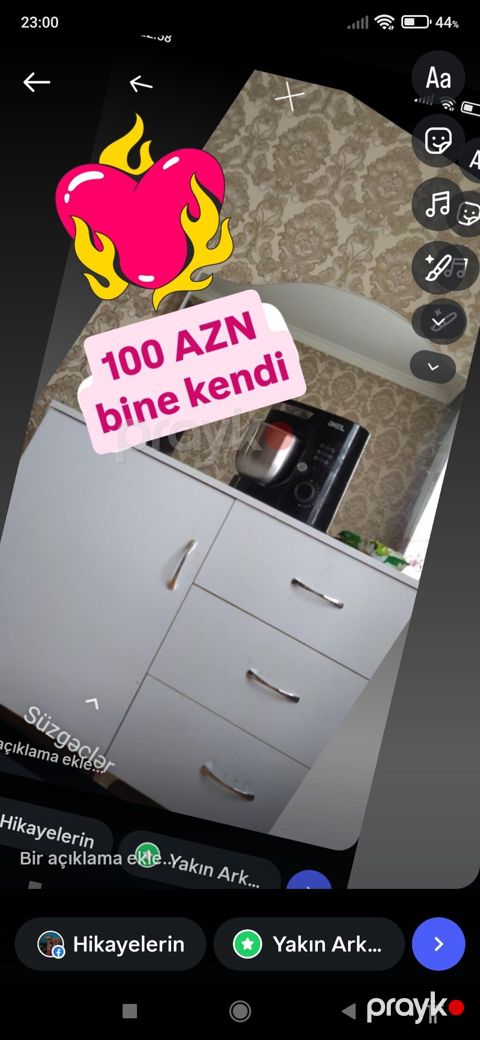 Bine kendi hec defekti yoxdur lakli cox yeke termodur yer tutur deye