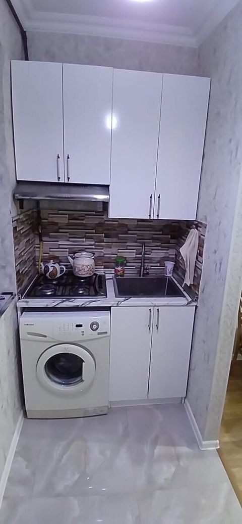 2-otaqlı yeni tikili, Əlyaqa Vahid küç., 32 m² — Xırdalan
