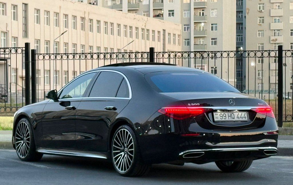 Mercedes S 500 4MATIC, 3.0 L, 2021 il, 79 000 km — Avtomobillər, Bakı (5)
