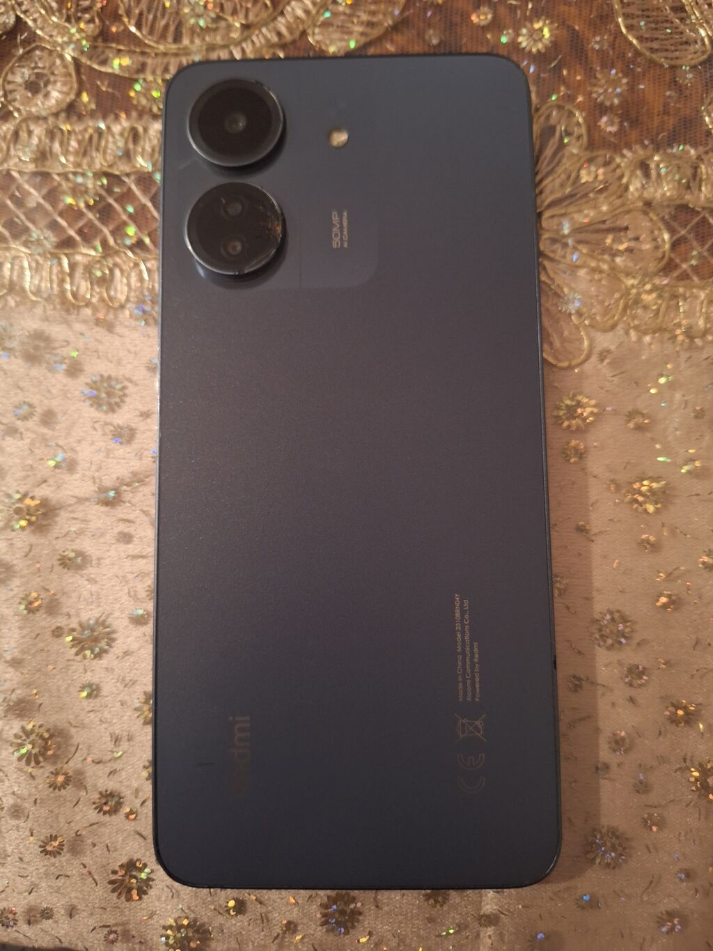 Redmi 13C, 128 GB, rəng - Mavi, Qırıq — Elektronika, Bakı (2)