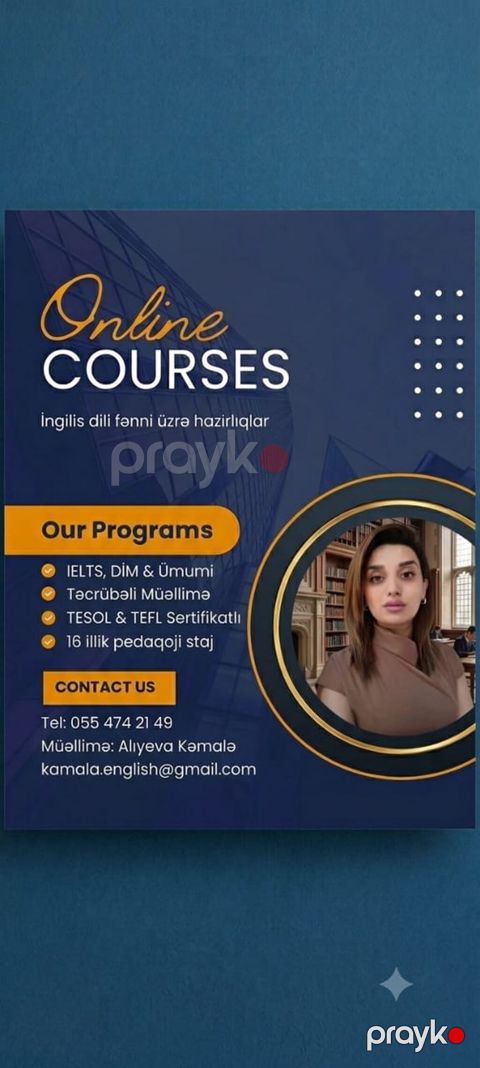 Xarici dil kursu, İngilis dili, Ielts/toefl — Bakı