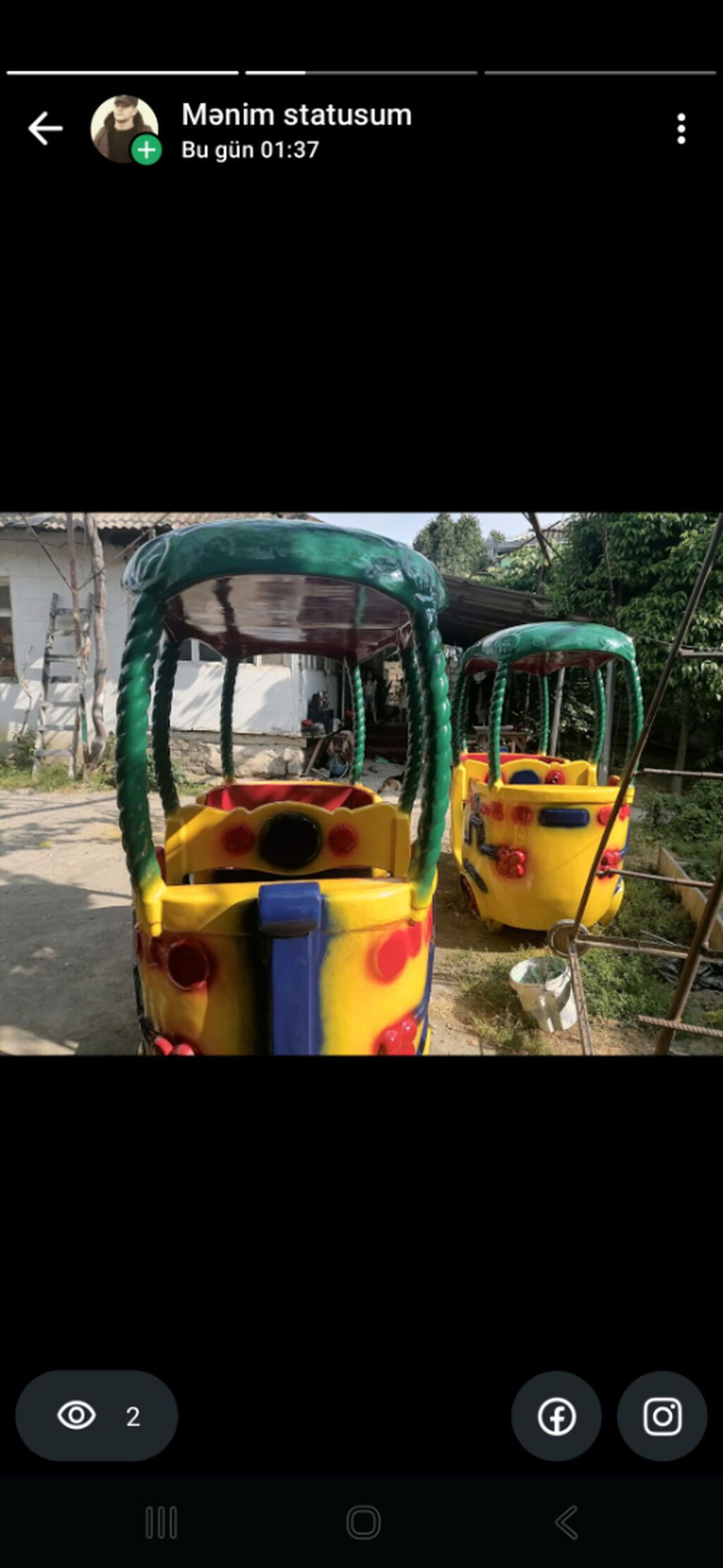 Karusel Park baglandiqi ucun satilir — Hazır biznes, Mingəçevir (4)