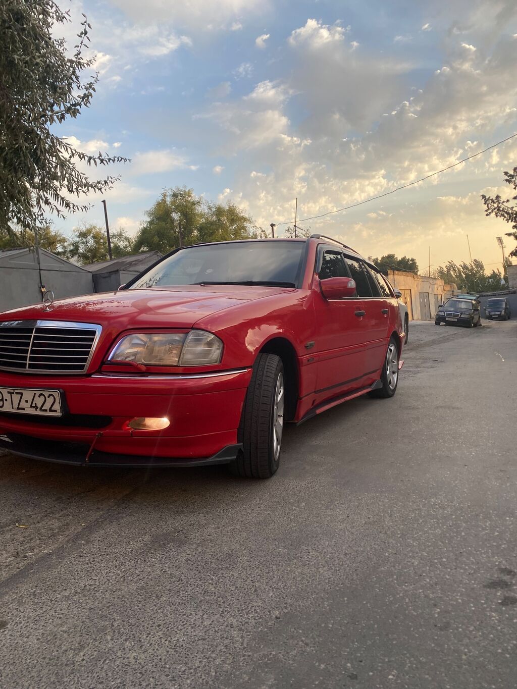Mercedes-Benz C-Class (W202) Universal/Wagon – qırmızı rəng — Avto, Digah (6)