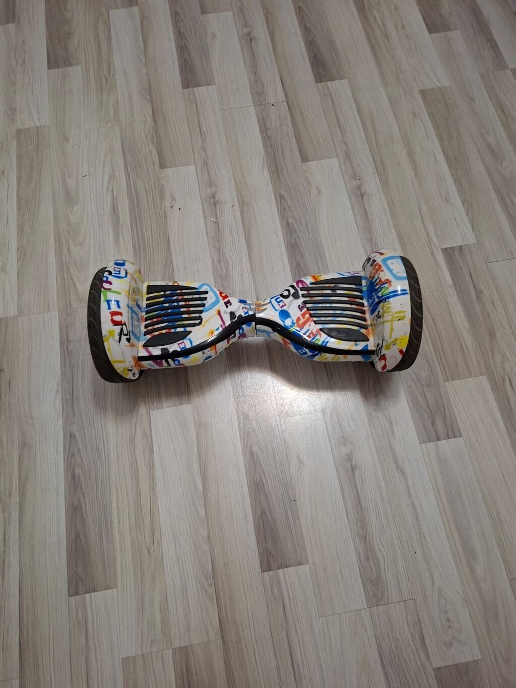 İki təkərli hoverboard (self-balance scooter) - Rəngli, qrafiti — Mallar, Bakı (2)
