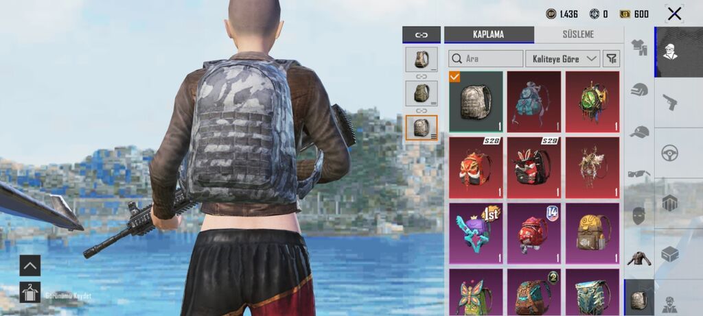 Pubg Mobile hesabında nadir Laboratoriya yüksəldilən skinlər paketi — Oyun dəstləri, Bakı (7)