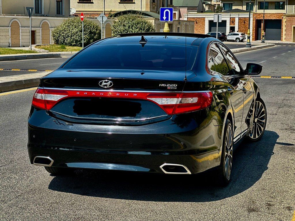 Hyundai Grandeur, 2.2 L, 2014 il, 139 500 km — Avtomobillər, Bakı (5)