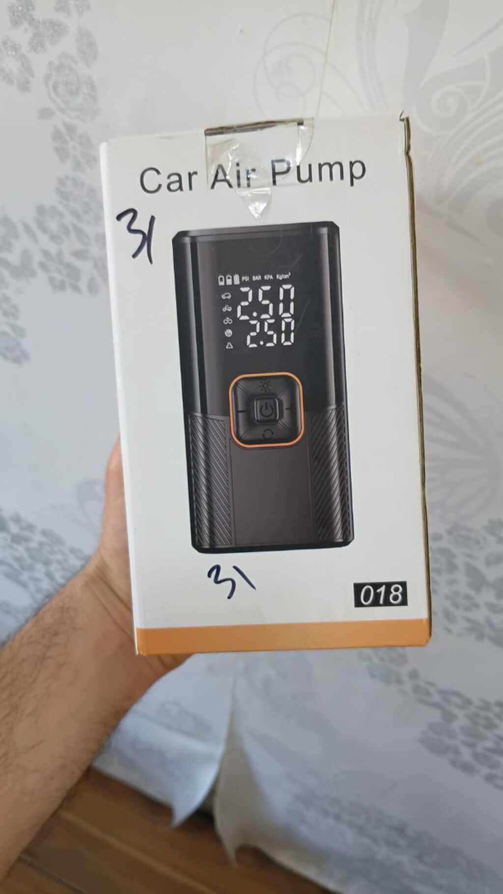 Portativ Avtomobil Hava Kompressoru (Model 018) - Rəqəmsal ekran — Avto, Bakı