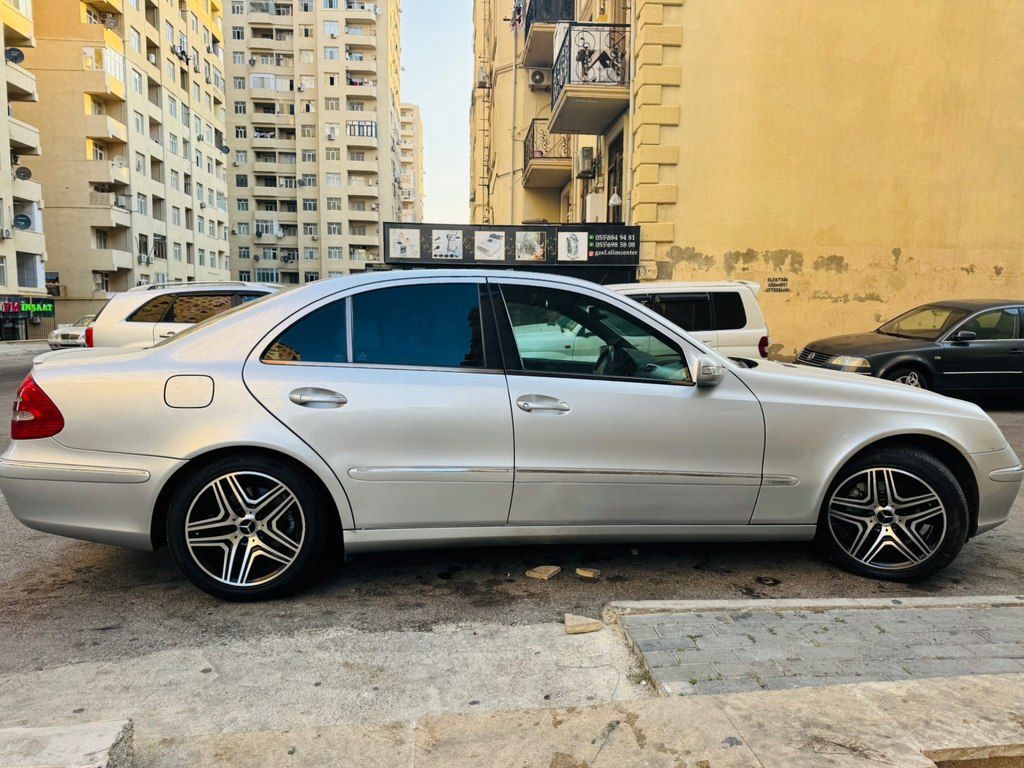 Mercedes E 220, 2.2 L, 2002 il, 362 000 km — Avtomobillər, Bakı (3)