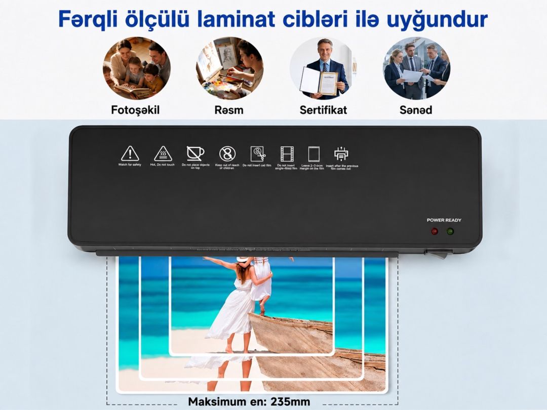 A4 laminator — Elektronika, Bakı (2)