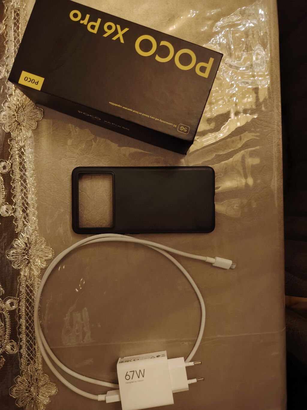 Poco X6 Pro 5G, 256 GB, rəng - Qara, Barmaq izi — Elektronika, Bakı (7)