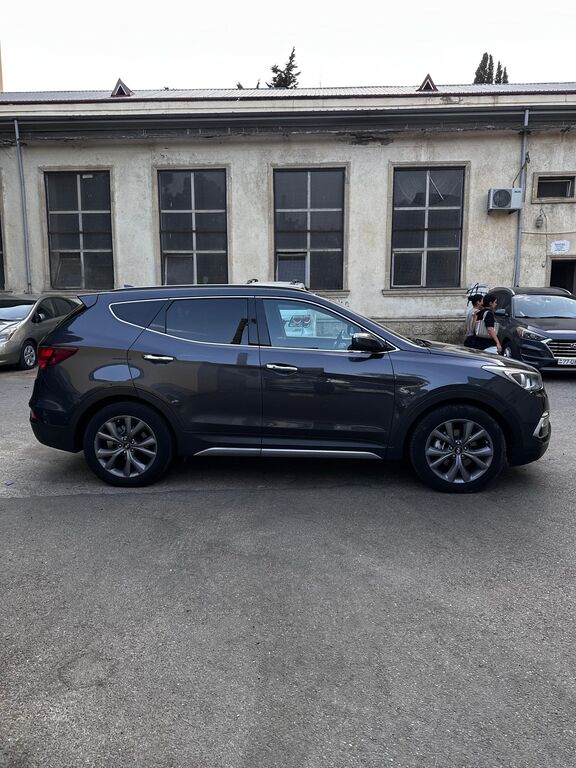 Hyundai Santa Fe, 2.0 L, 2016 il, 112 000 km — Avtomobillər, Bakı (5)