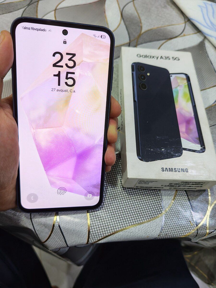 Samsung Galaxy A35 5G Awesome Navy 256GB/8GB — Smartfonlar, Xırdalan (5)