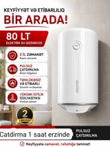 Su qızdırıcısı Ariston 80 lt — Təmir və tikinti