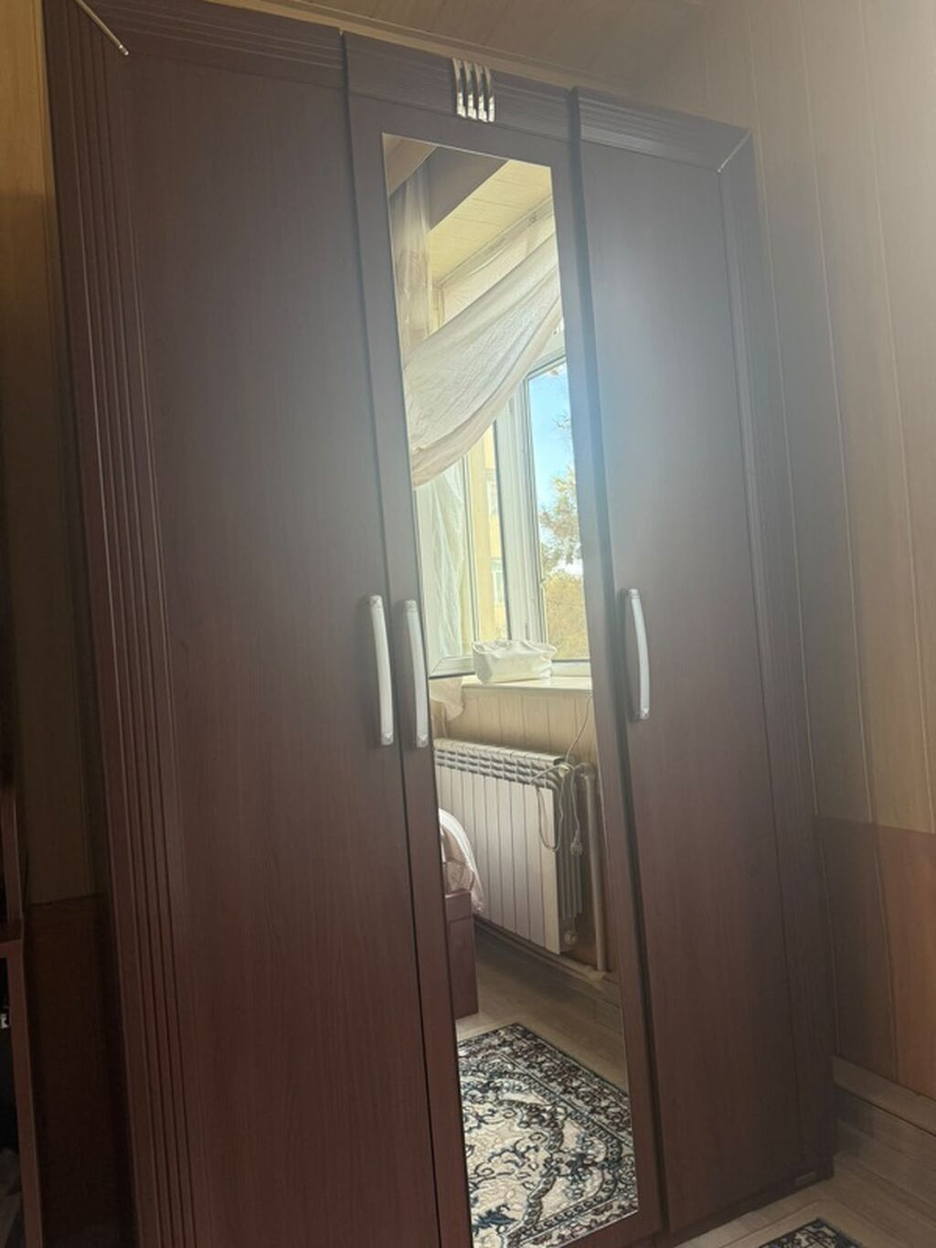 Bellona yataq otağı mebel dəsti - Rəng: tünd qoz - Brend: Bellona — Mebel, Xırdalan (4)