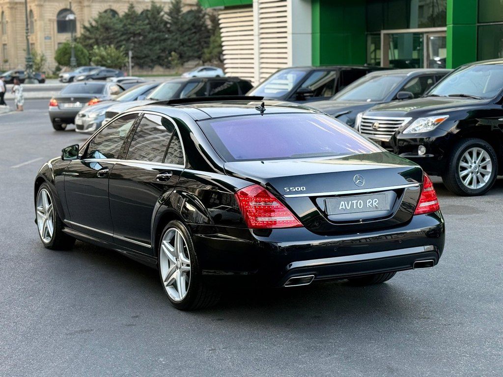 Mercedes S 500, 4.7 L, 2013 il, 125 000 km — Avtomobillər, Bakı (6)