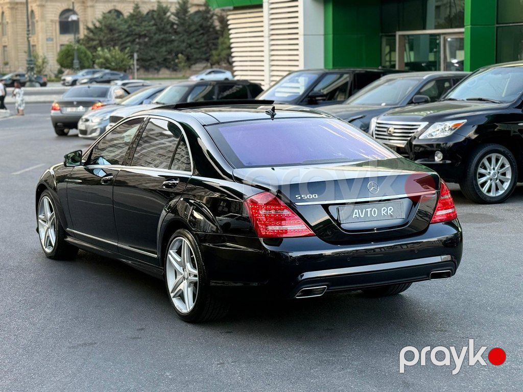 Mercedes S 500, 4.7 L, 2013 il, 125 000 km — Avtomobillər, Bakı (6)