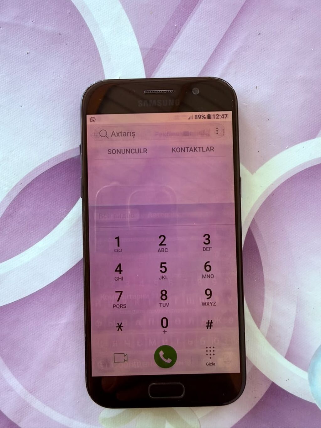 Samsung Galaxy A5 2017, 32 GB, rəng - Qara, Sensor, Barmaq izi, İki sim kartlı — Samsung, Bakı (5)