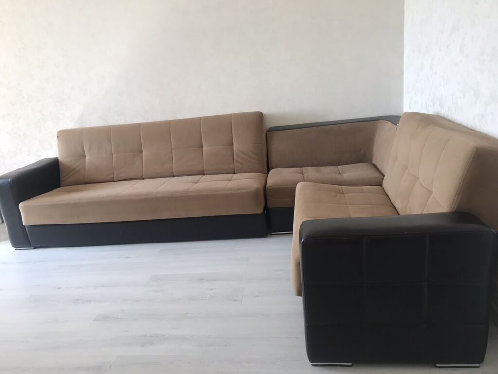 Künc divan dəsti - Dizayn: L formalı künc konstruksiya, iki əsas — Mebel, Bakı