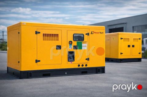 PowerTech 44 KVA səssiz dizel generatoru - Güclü və etibarlı enerji — Bakı