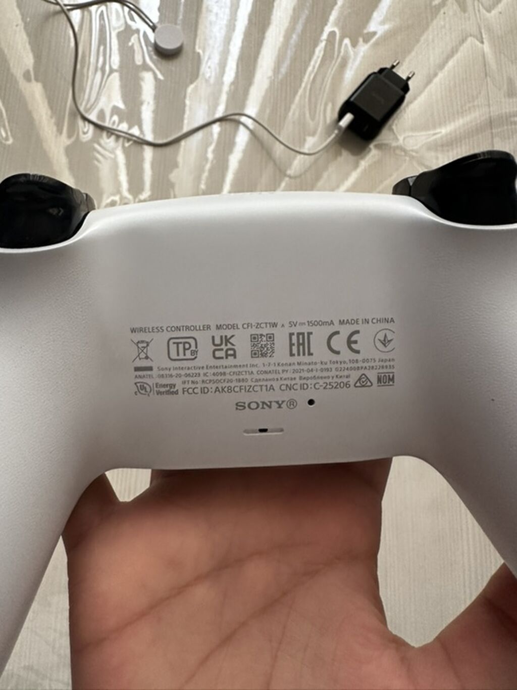 PlayStation 5 DualSense simsiz oyun pulti - Model: CFI-ZCT1W (Sony — Elektronika, Bakı (3)