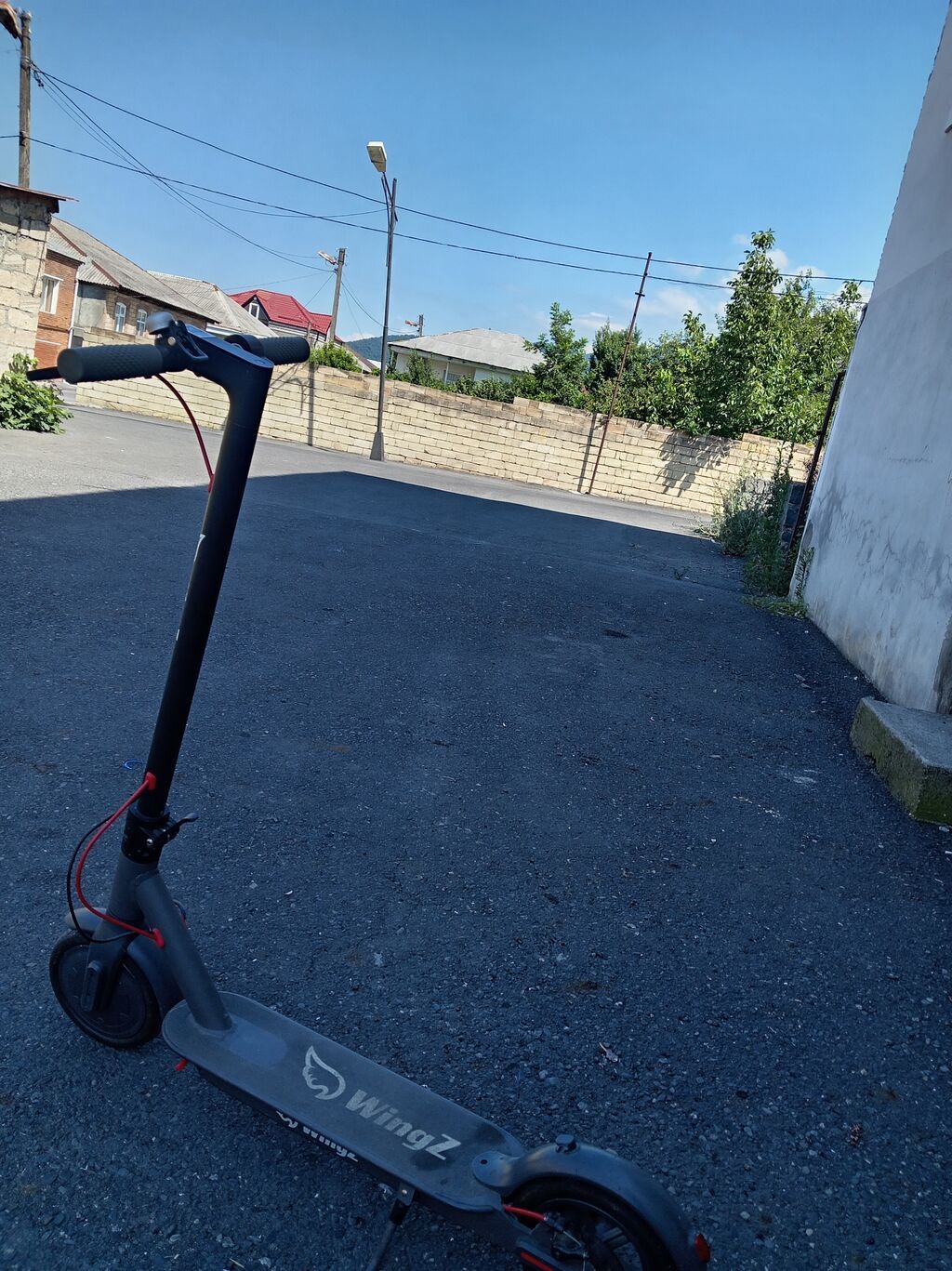 Elektrik skuter – WingZ - Şəhər içi rahat və səssiz hərəkət üçün — Mallar, Qax (3)