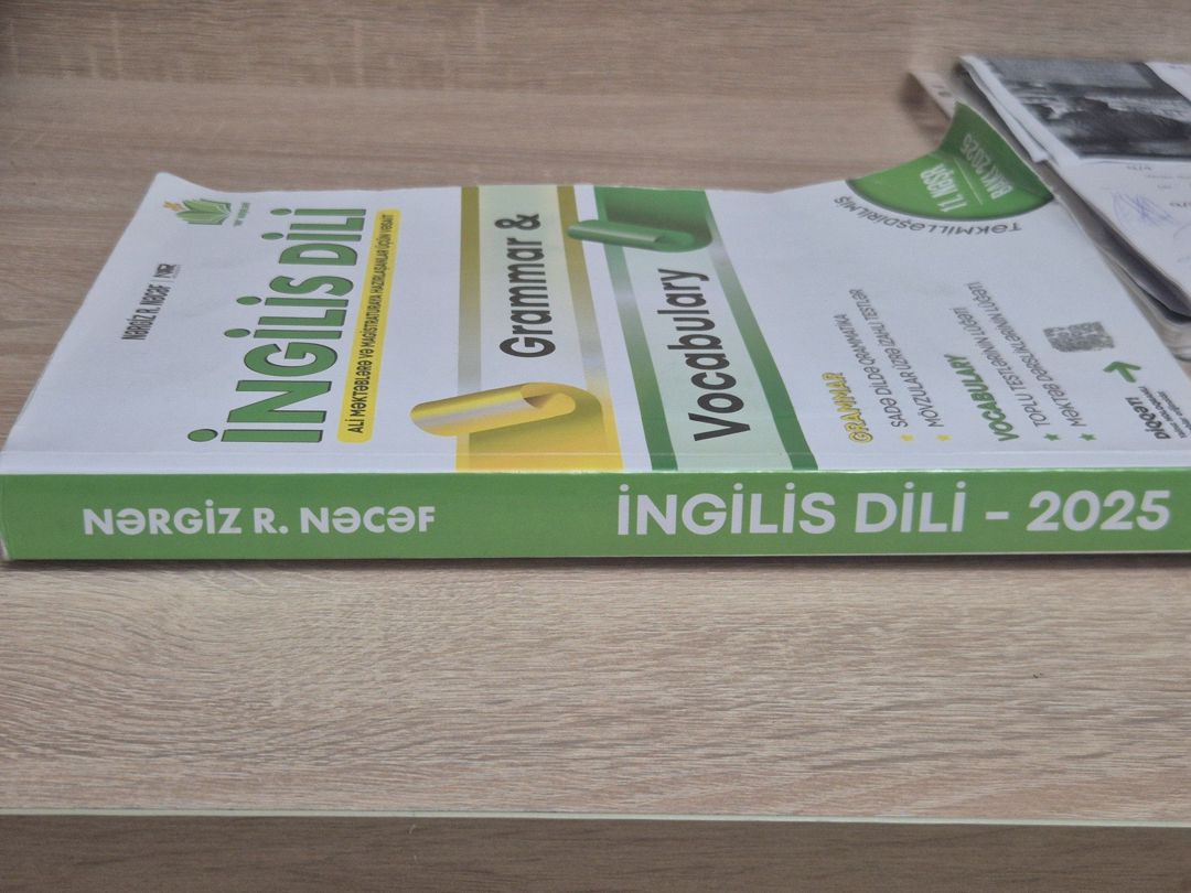 Nərgiz R. Nəcəf - Grammar & Vocabulary 2025 — Mallar, Xırdalan (2)