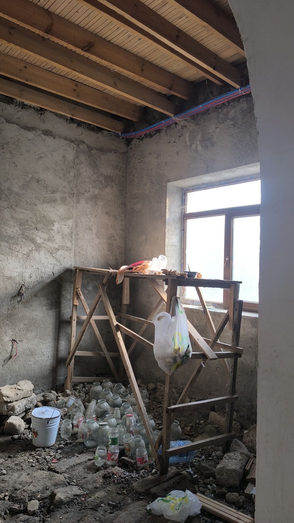 2 mərtəbəli həyət evi - Künc sahədə yerləşən, hündür hasarlı həyət və — Daşınmaz əmlak, Digah (6)