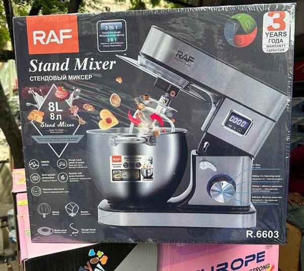 RAF Stand Mixer R6603 – stasionar mətbəx mikseri - Həcm: 12 litr — Mətbəx texnikası, Bakı (6)