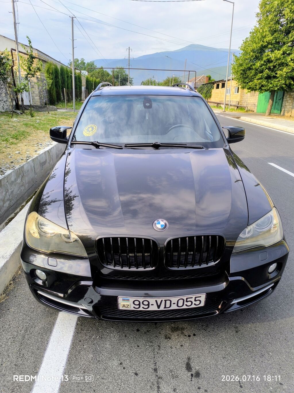 BMW X5 (E70) – Qara rəngli, 5 qapılı premium SUV Mühərrik və ötürmə — Avto, Bakı (2)