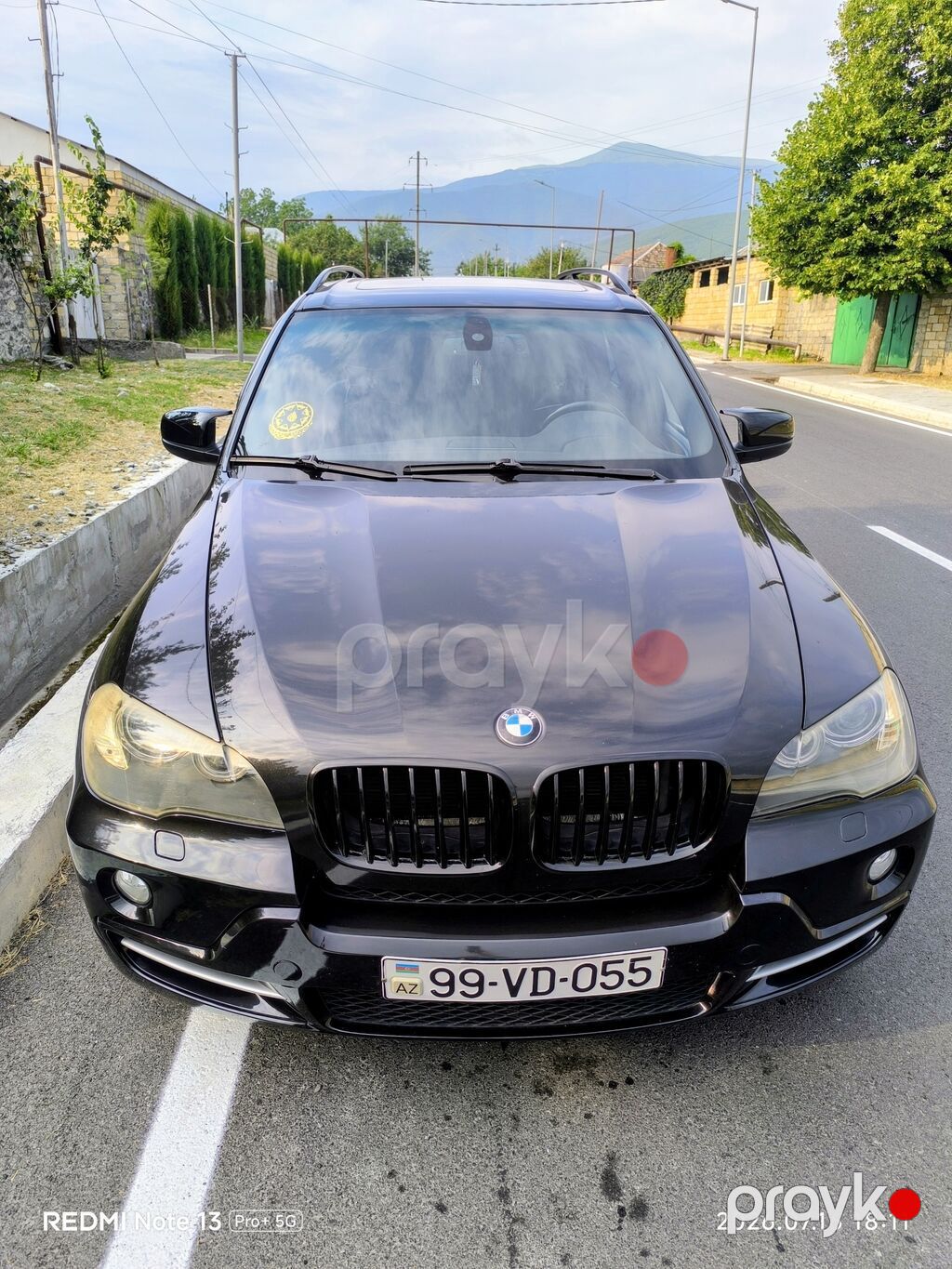 BMW X5 (E70) – Qara rəngli, 5 qapılı premium SUV Mühərrik və ötürmə — Avto, Bakı (2)