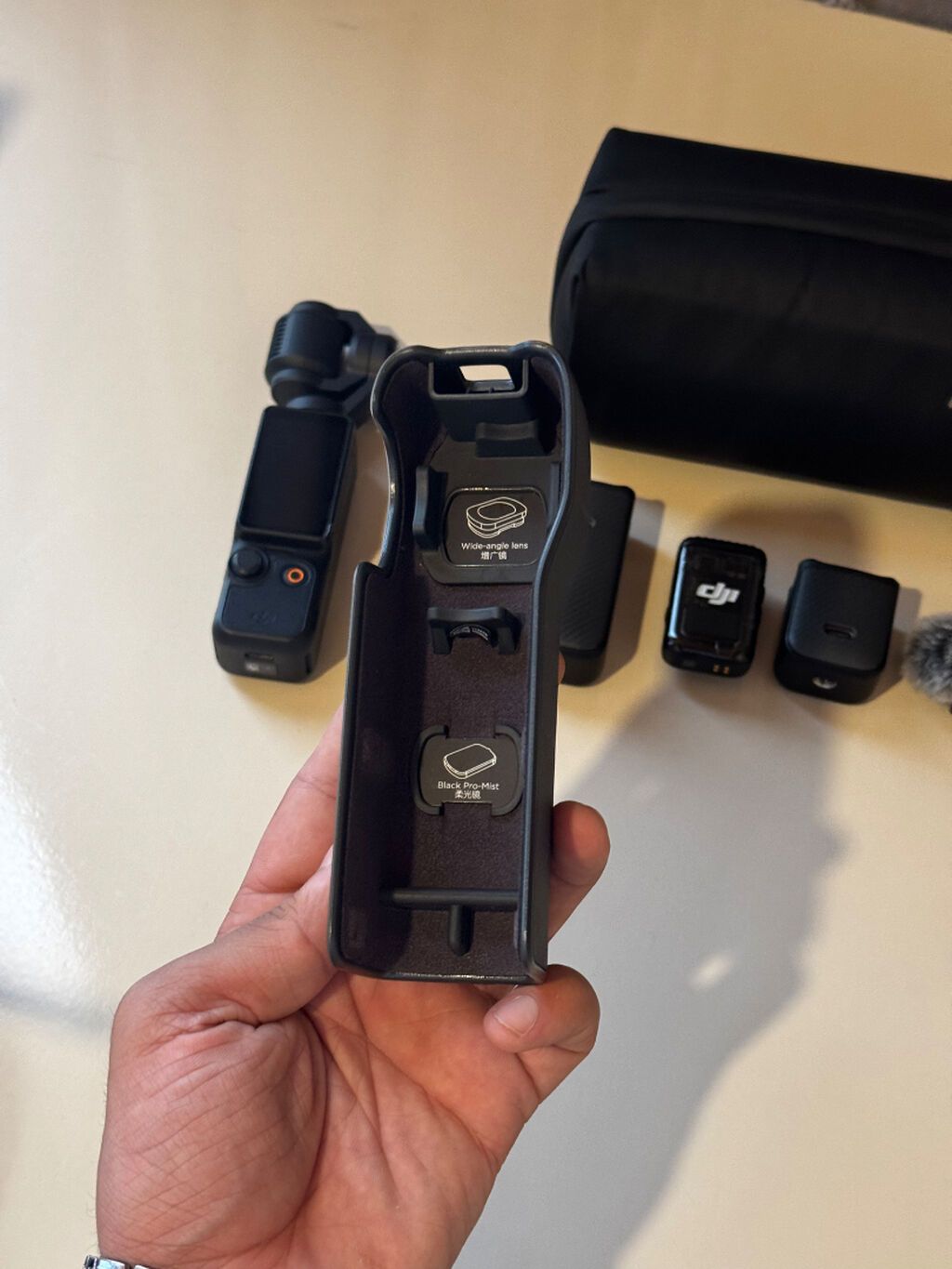 DJI Osmo Pocket 3 Creator Combo satılır. 4K 60FPS çəkiliş — Elektronika, Lənkəran (10)