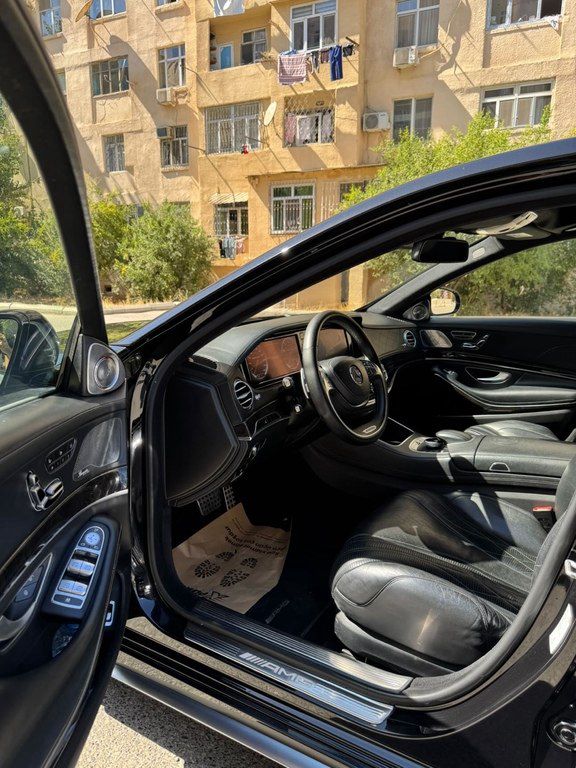 Mercedes S 63 AMG 4MATIC, 5.5 L, 2014 il, 178 000 km — Avtomobillər, Bakı (5)