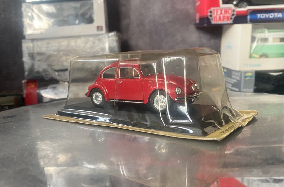 Коллекционная модель Volkswagen Käfer Red 1965 — Kolleksiyalar, Bakı (4)