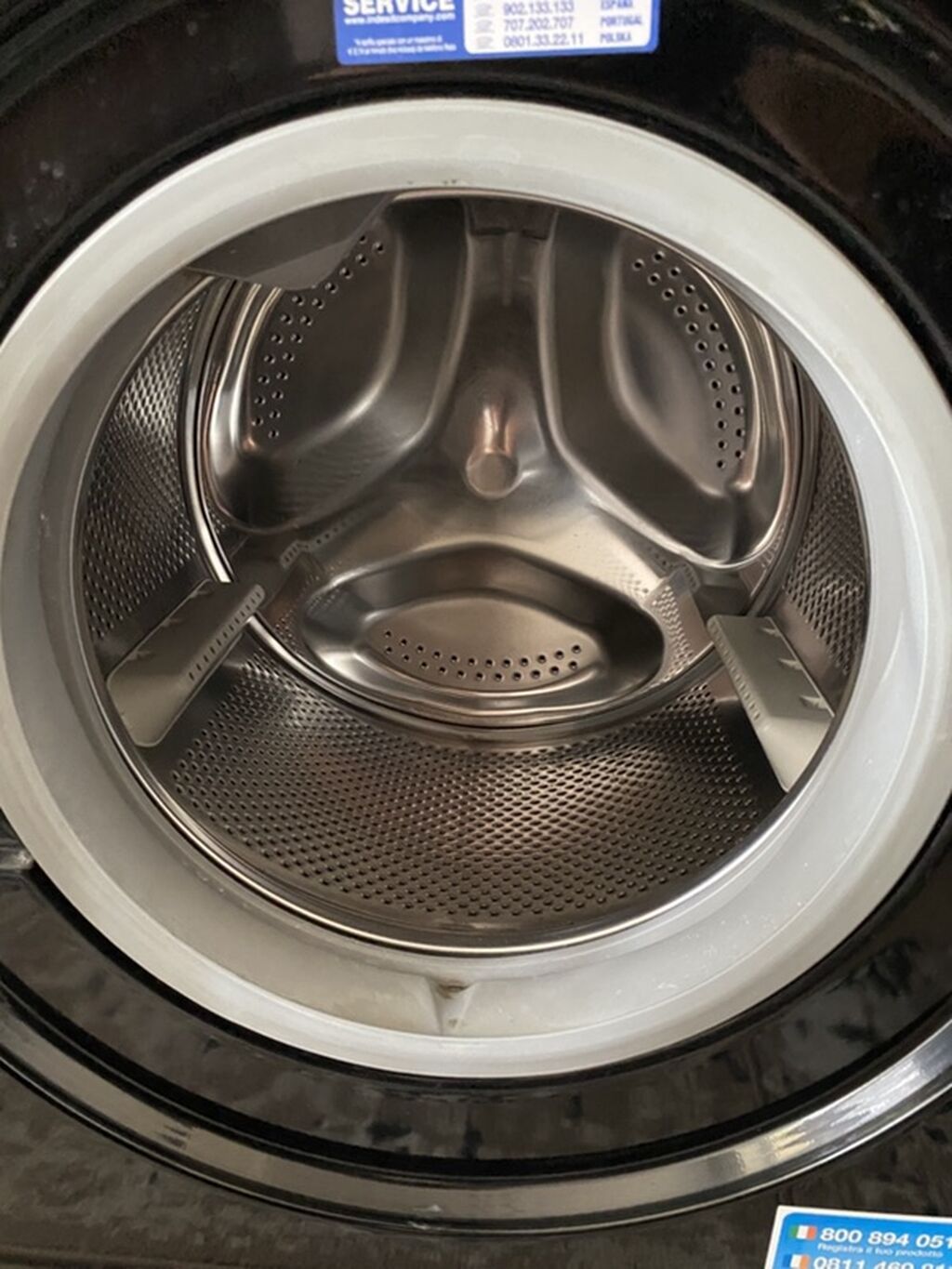 Paltaryuyan maşın Indesit, 8 kq, İşlənmiş, Avtomat, Qurutma var, Kredit yoxdur, Ünvandan götürmə — Paltaryuyan maşınlar, Qobu (4)