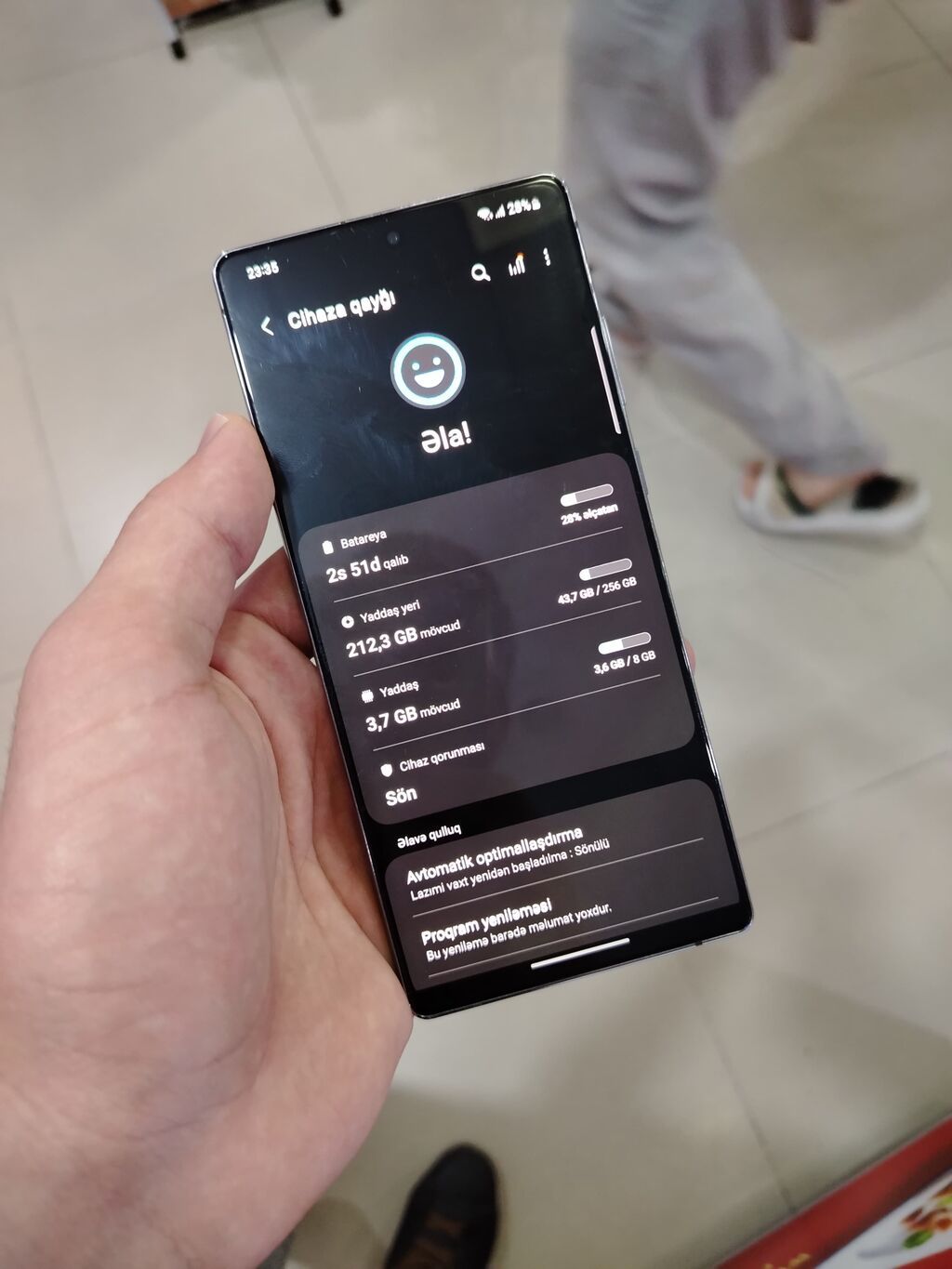 Samsung Galaxy Note20, 256 GB, rəng - Boz, İki sim kartlı — Samsung, Şəki (4)