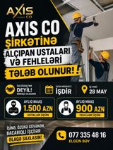 Salam Işe Düzeltme Deyil. Gündelik Alçipan Ustalari Teleb Olunur — Ürünler