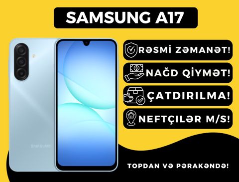 Samsung Galaxy A17 Light blue 128GB/6GB — Bakı