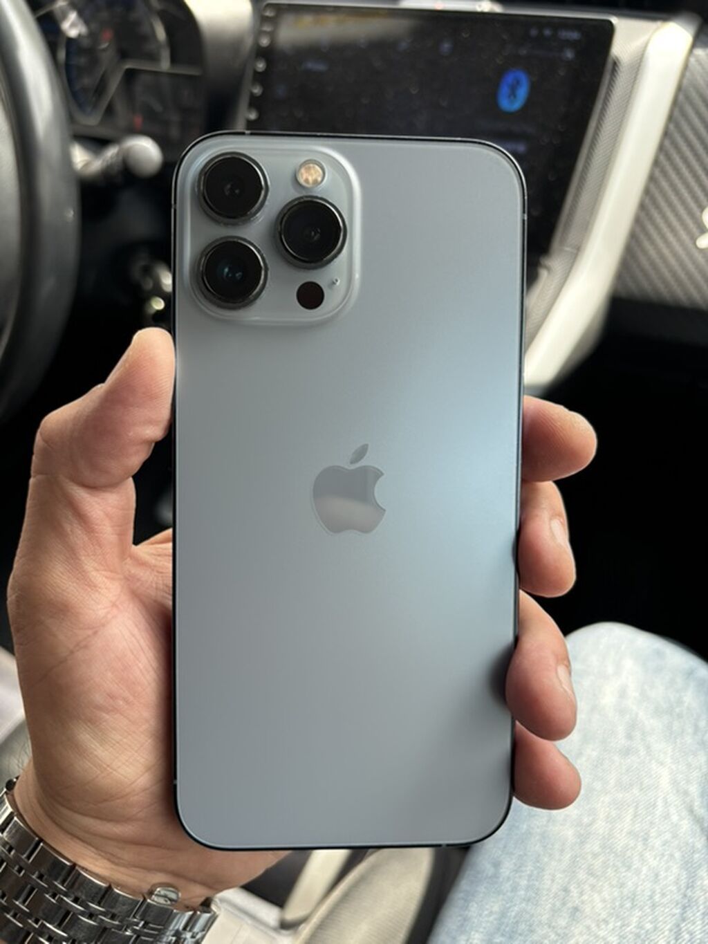 IPhone 13 Pro Max, 128 GB, Gümüşü, Face ID — Apple iPhone, Bakı (3)