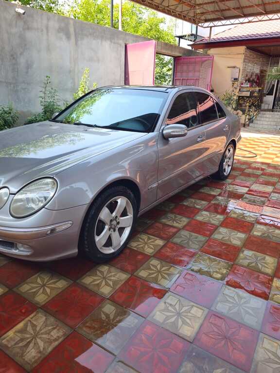 Mercedes E 320, 3.2 L, 2002 il, 157 000 km — Avtomobillər, Şəmkir (2)