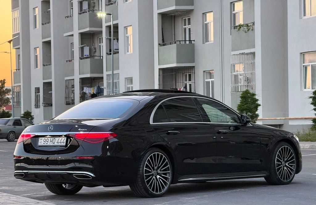 Mercedes S 500 4MATIC, 3.0 L, 2021 il, 79 000 km — Avtomobillər, Bakı (9)