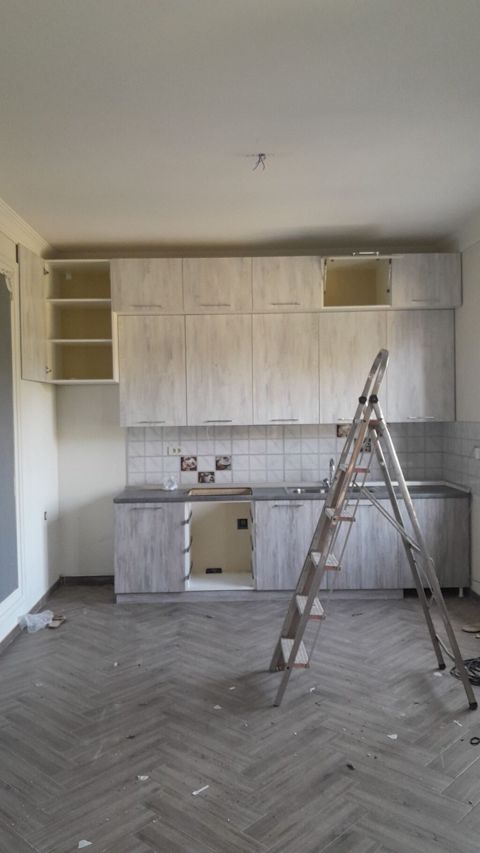 Sifarişlə mətbəx dəsti, Sadə petlələr, MDF — Digah