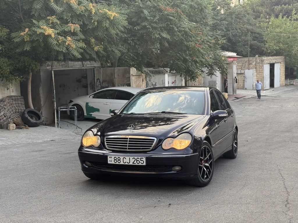 Mercedes C 240, 2.6 L, 2000 il, 224 540 km — Avtomobillər, Bakı (11)